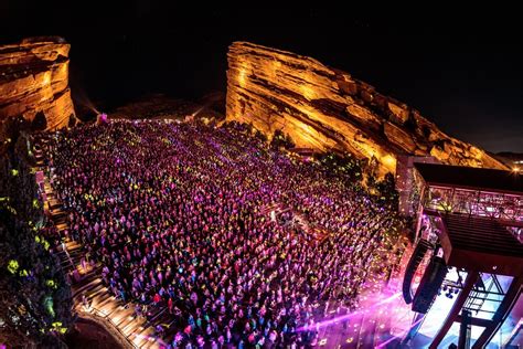 sunday red rocks|who's at red rocks tonight.